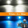 1PC 12V Laser Lens H7 H11 H8 H9 9006 HB4 Car Lens Headlight Led Fog Light Bulb LED Lamp White Yellow Ice Blue Turbo Fog Light