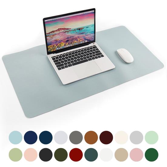 Mouse Pad with Fastening Strap Reversible Easy To Clean Smooth Surface Non-Slip Large Desk Blotter