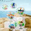 New Design Ocean Ball Pendant Educational Toys Micro Building Blocks Animals Models Kids Toys Creative Ornaments