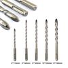 Shank Carbide Drill Bit With 4 Cutting Edges Silver