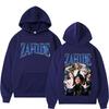 Zahide Merch Double-sided Printed Hoodie Men's Fashion Hip-hop Pullover Autumn and Winter Retro Loose Adult Style Top Y2K