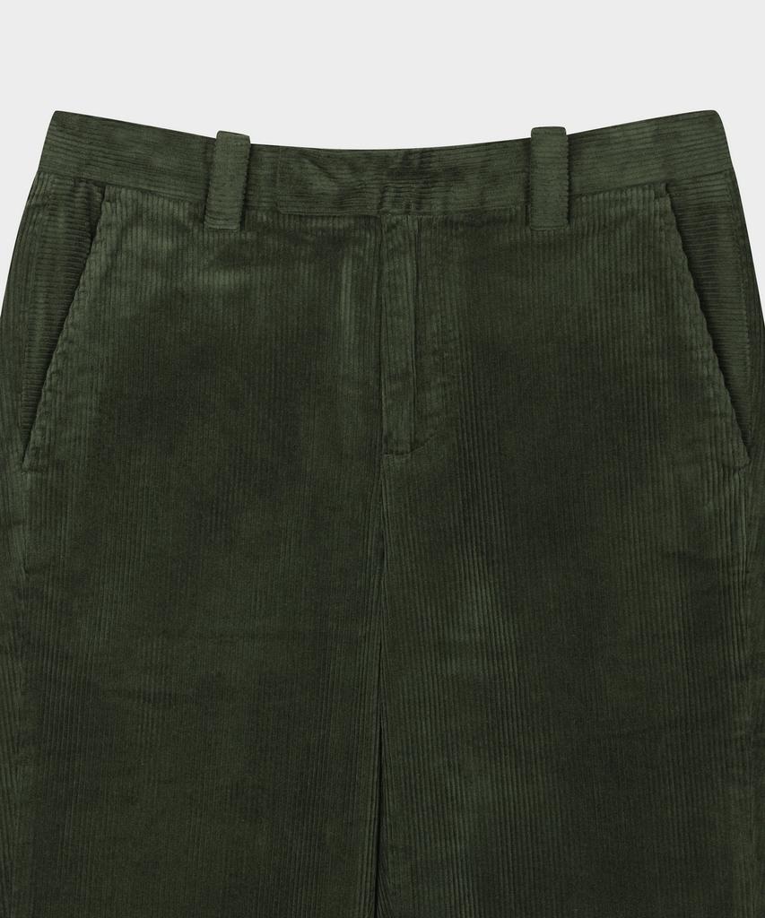 Брюки из вельвета BROOKS BROTHERS Slim Fit 8W (зеленый) (Bbpcmnf402)