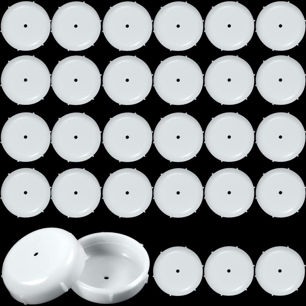 16/20/32PCS Round Shape Chair Leg Caps Plastic Outdoor Chair Glides Tables and Cabinets