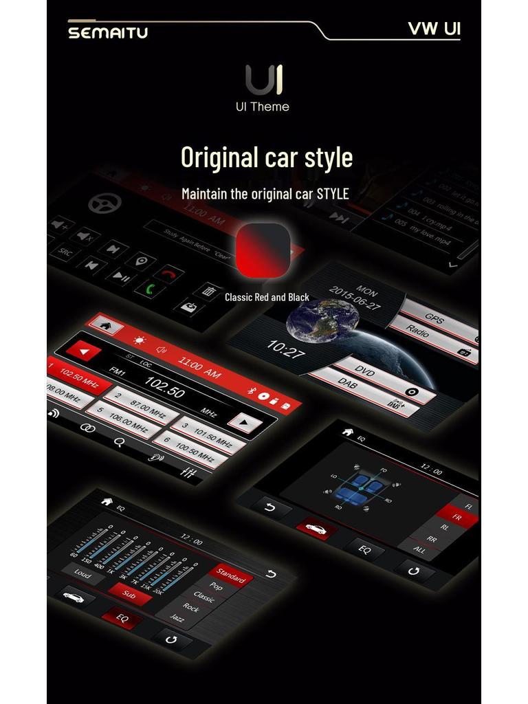 8" Car DVD Navigation Screen for VW Bora, Passat, Magotan, Sagitar