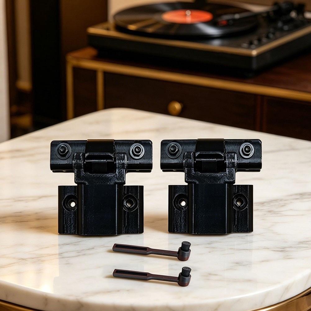 Комплект петель с чистящими щетками для пылезащитной крышки для Technics Для SL1200 Для MK2 Для MK5 Для SL1210 Для M5G Аксессуары для петель
