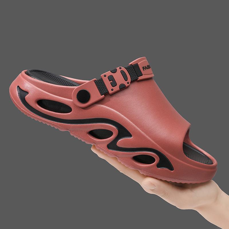 Men Slide Sandals lightweight soft sole non slip design For Beach Home Outdoor Summer Daily Comfortable Wear Lightweight