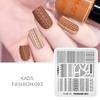 Пластина для штамповки ногтей Fashion 093 Nail Art Design Инструмент для печати трафаретов для ногтей