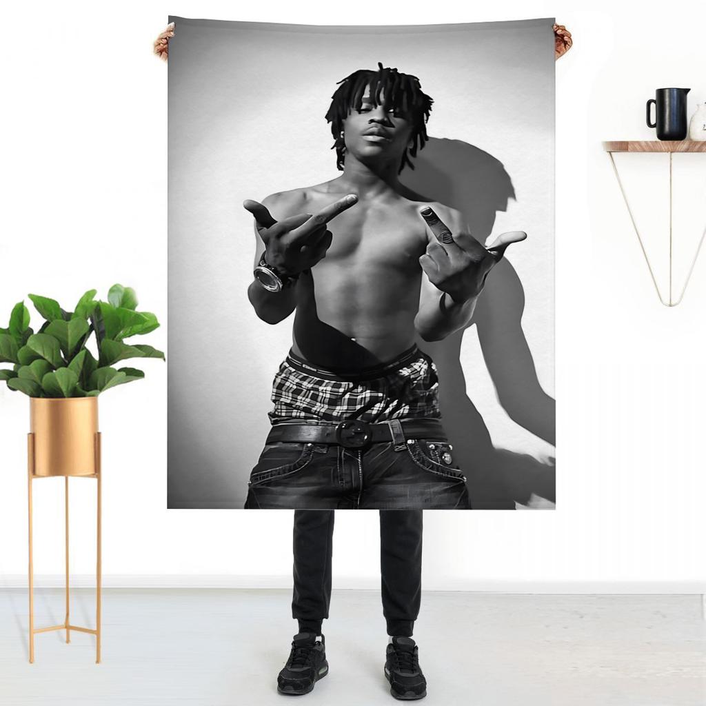 Плед на колени с изображением рэпера Chief Keef, для дома и декора, пледы для кровати, дивана, с аниме-тематикой, пушистые, мягкие, роскошные, детские.