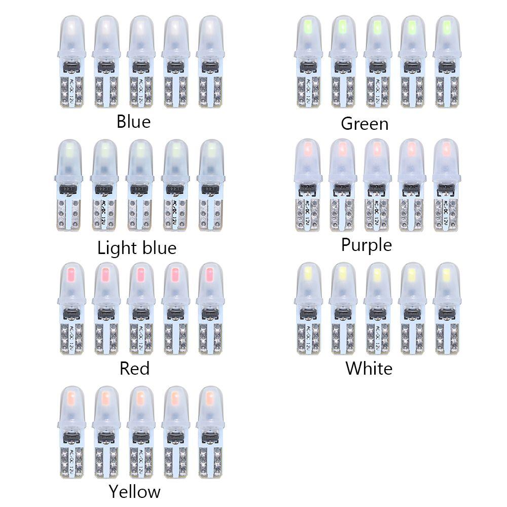 5Pcs New 2SMD Automotive Interior Dashboard Lights Car Lights Gear Light Indicator Bulbs