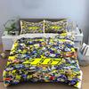 Motorcycles and number 46. Bedding sets Duvet cover sets Duvet covers Pillowcases(1 * Duvet Cover 2 * Pillowcases without duvet insert)