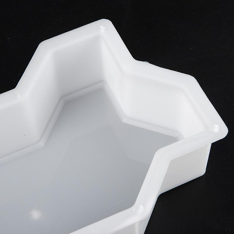 Diy Path Maker Concrete Molds Garden Pavement Mold Road Path Paving Brick Mould
