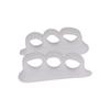 Toe Separators Toe Protectors for Little Toe Gel Toe Separator Toe Straightener with 3 Holes Little Toe Separators