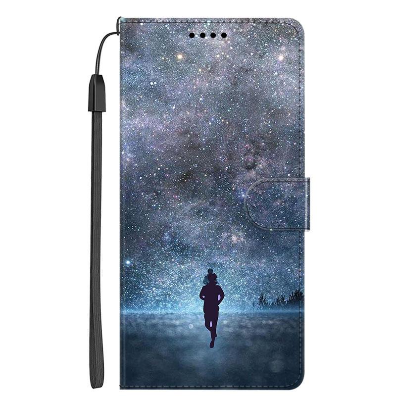 For Xiaomi Note 10 Lite Phone Case Cover Wolf Cat Magnet Leather Flip Wallet Case For Xiaomi Mi A3 11T Pro Redmi K40 Gaming Case