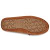 UGG Dakota Leather Bow Comfortable Warm Casual Flat Shoes Women Shoes Chestnut-Brown 1118914-CHE