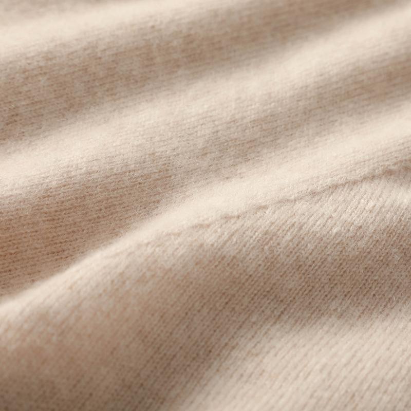 Women's Cashmere Sweater Qinghe Cashmere 100% Cashmere Women's Autumn and Winter Cashmere Sweater Soft and Warm