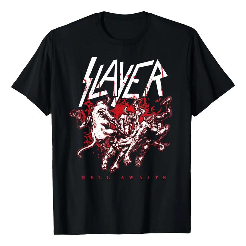 Футболка Slayer - Hell Awaits Графические Демоны