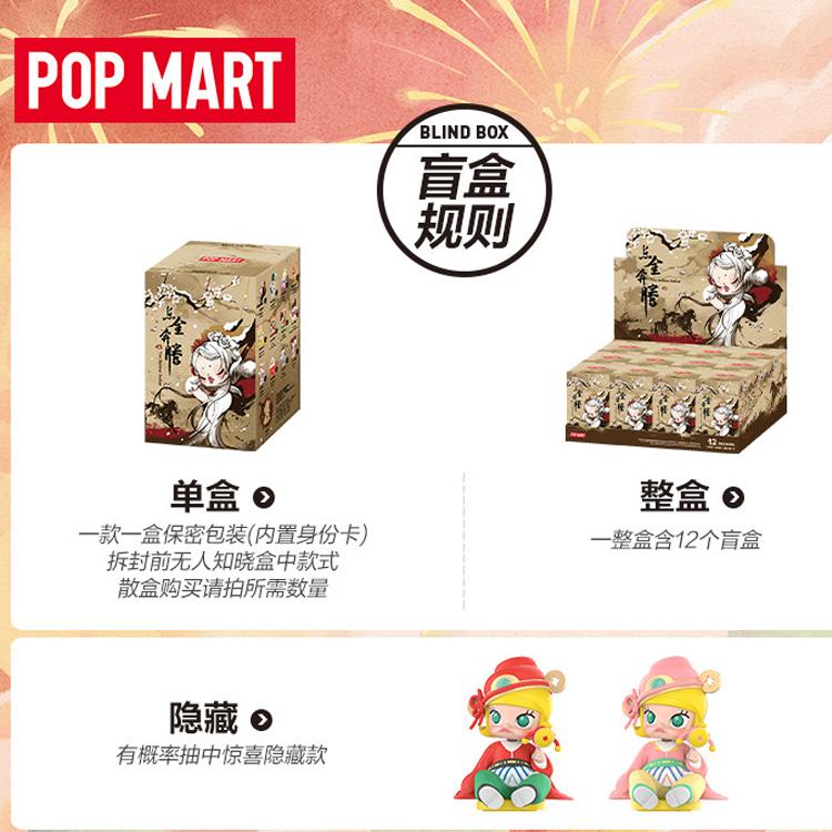 POP MART Точка Золото Pentium Коллекционная Фигурка Украшения Тайные Коробки Одна Тайная Коробка/Целая Коробка 12 Шт PPMT-2601-0036
