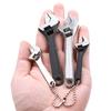 Mini 2.5/4 Inch Adjustable Spanner Open-End Small Wrench Tools Adjustable Wrench Set Can Be Carried With You Key Hand Tool