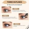 Color Double Head Seal Eyeliner Waterproof Long Lasting Eyeliner Pencil GYY