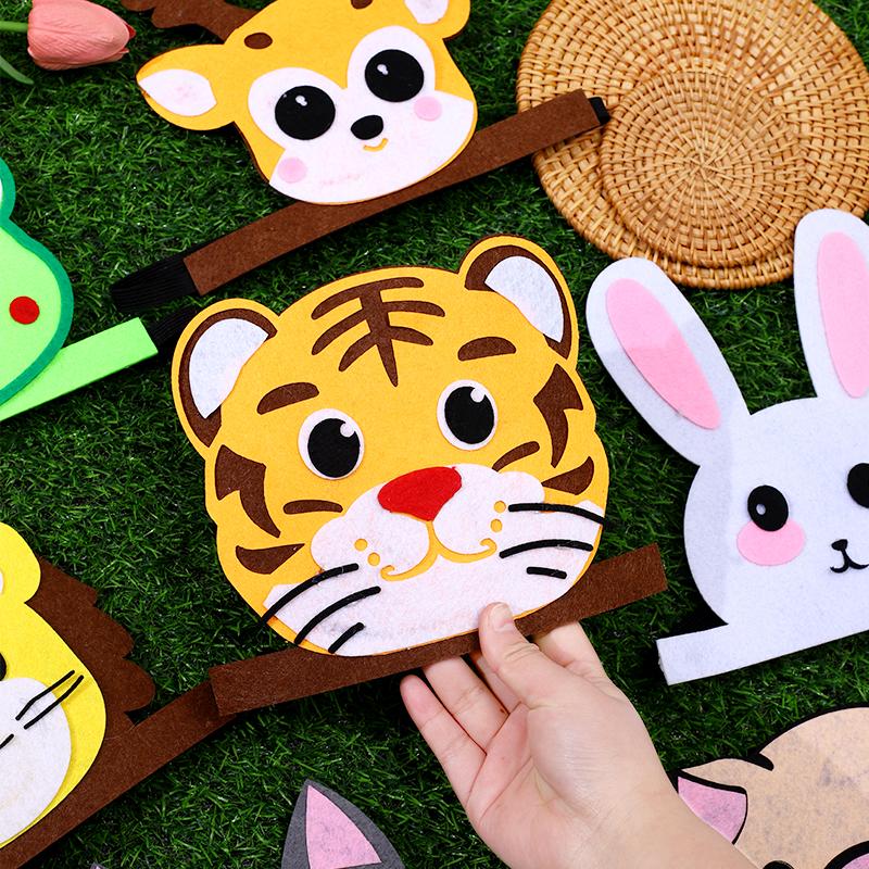 Маска для вечеринки на день рождения, товары для вечеринки, бумажные пенопластовые маски животных, мультяшный детский костюм для вечеринки, маска в стиле зоопарка и джунглей, декор для вечеринки