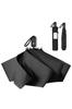 Evolutionary UV Perfect for Rain and Perfect for Commuting and Rainy Season Black Mocomoco's One-Touch Parasol, Windproof, Water-Repellent, Portable,
