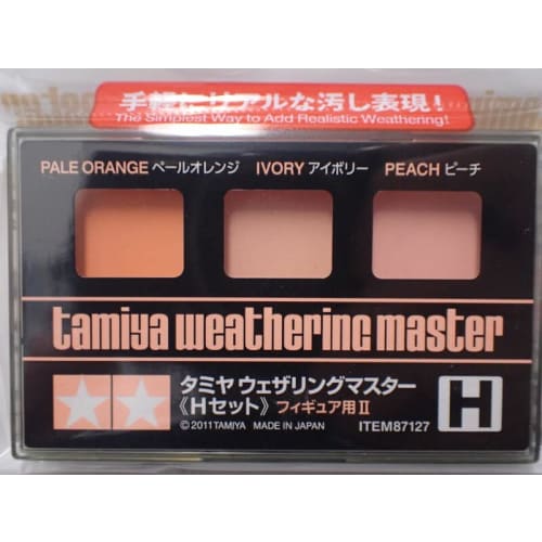 Barchetta Weathering Master H Set (for Figures II) [Tamiya Weathering Item No: 87127]