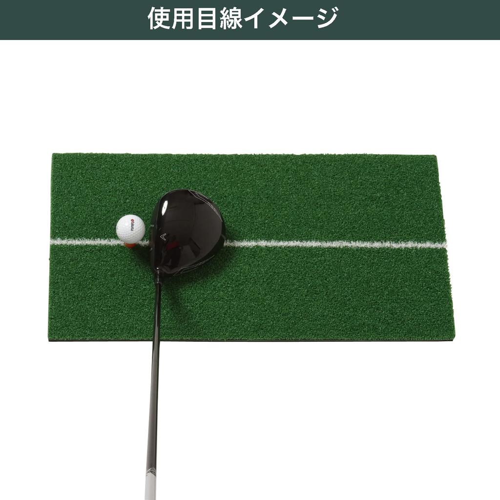 Коврик для гольфа Tabata GV0285, коврик для ударов 285 300 x 600 мм с резиновой губкой, совместимый с полной ударной площадкой