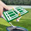 Badminton Court Model Material Package Miniature Craft Accessories Set for