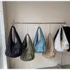 Solid Color Oxford Shoulder Bag - Large Capacity, Hot-Selling Korean Commute Tote for Women