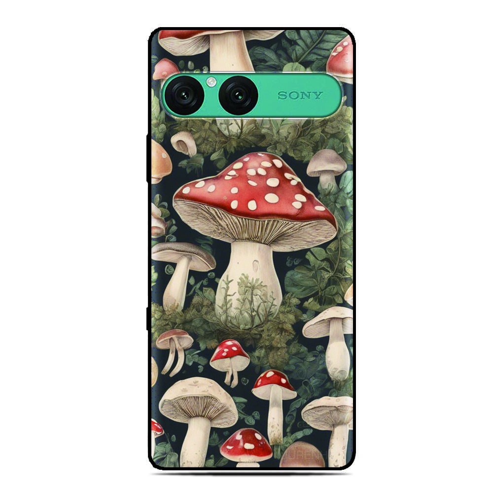 Mushroom Phone Case For Blackview Wave 9C 8C 6C Shark 9 Color 8 Oscal C80 C70 C60 C30 C20 Pro Flat 2 1C 2C Tiger 13 12 Cover