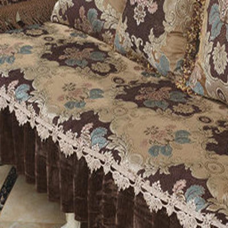 Европейская подушка для дивана, Роскошный кожаный диван, Нескользящая подушка для сиденья, Универсальное полотенце для спинки для всех сезонов, Чехол для подушки с полным покрытием, Цена.