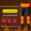 Unisex Electric Heated Winter Trousers with Plus Velvet for the Elderly
