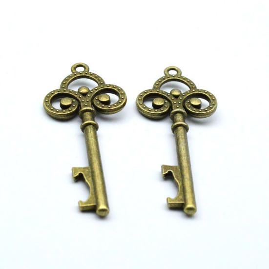 Модный портативный открывалка для бутылок в форме ключа для украшения пива, свадебный инструмент