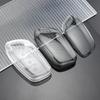 3 Buttons Transparent Fob Key Cover Case For MG 4 2023 Mg4 Ev MG HS GT ZS EV ZX MG5 MG6 for Roewe RX3 RX5 RX8 ERX5 I6 I5