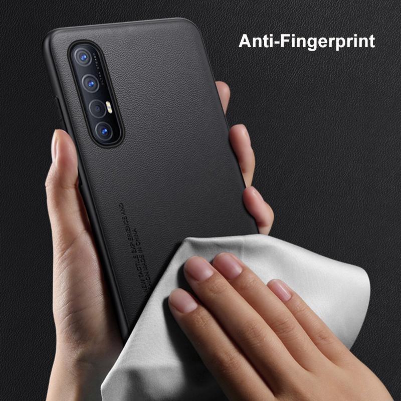 Роскошный чехол из искусственной кожи для OPPO Reno 3 Pro 5G Reno3, задняя крышка, силиконовый защитный чехол для телефона OPPO Find X2 Neo X2 Lite Coque