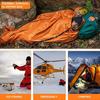 Открытый Bivy аварийный спальный мешок для выживания на природе термоодеяло майларовое водонепроницаемое аварийное снаряжение компактный ветрозащитный прочный
