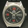 АВТОМАТИЧЕСКИЕ МУЖСКИЕ ЧАСЫ ORIENT CRYSTAL 46941 JAPAN DAY&DATE С ЧЕРНЫМ ЦИФЕРБЛАТОМ a431931-2 R109-a431931