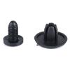 1~10PCS 8mm Hole Door Rivet Plastic Clip Fasteners Black Cars Lined Cover Barbs Rivet Auto Fasteners Retainer Push Pin Clips