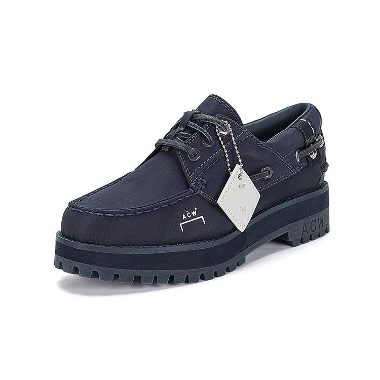 Timberland X A Cold WALLWaterproof Authentic 3 Eye Boat Shoe 'Navy' Women's A684K