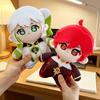 Мультяшная фигурка Genshin Impact Тарталья Каэя Дилюк Венти Сяо Кли Странник Фурина Лайнетт Лайни Милая мягкая игрушка