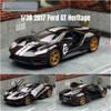 Модель игрушечной машины 1/32 масштаб 1966 Ford GT40 MKII Racing Rally литой сплав миниатюрный автомобиль коллекция подарок для детей мальчик