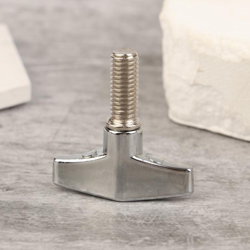 1Pc Metal Drum Set Cymbal Stand Wing Nut Screw For Drum Parts Quick Release Cymbal Wingnut 6Mm Percussion Instrument Parts
