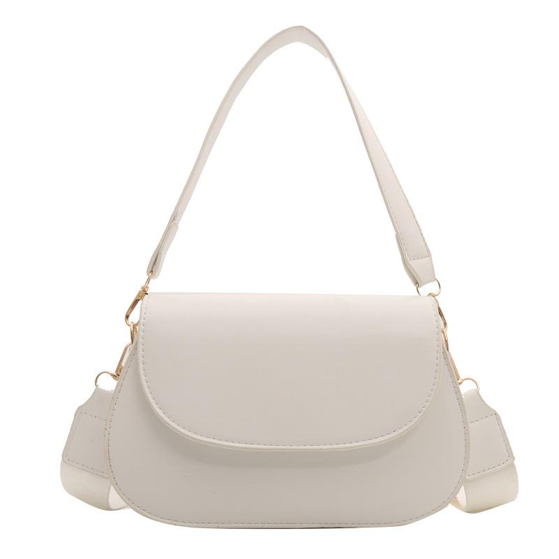 Сумка-седло женская новая сумка на одно плечо с одним ремнем через подмышку в стиле ретро, простой дизайн, сумка через плечо, ручная сумка