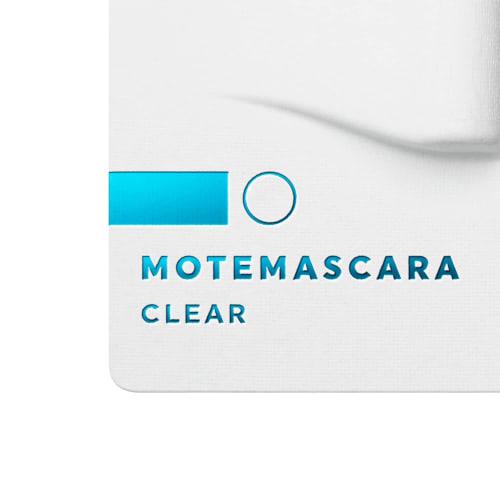 UZU BY FLOWFUSHI Motemascara Clear For False Eyelashes and Eyebrows Eyelash Care Water Resistant Hot Water Off Alcohol Free Hypoallergenic