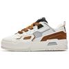 Comfortable Versatile Durable Low-Top Skate Shoes Men Sneakers White Brown 112438028-4