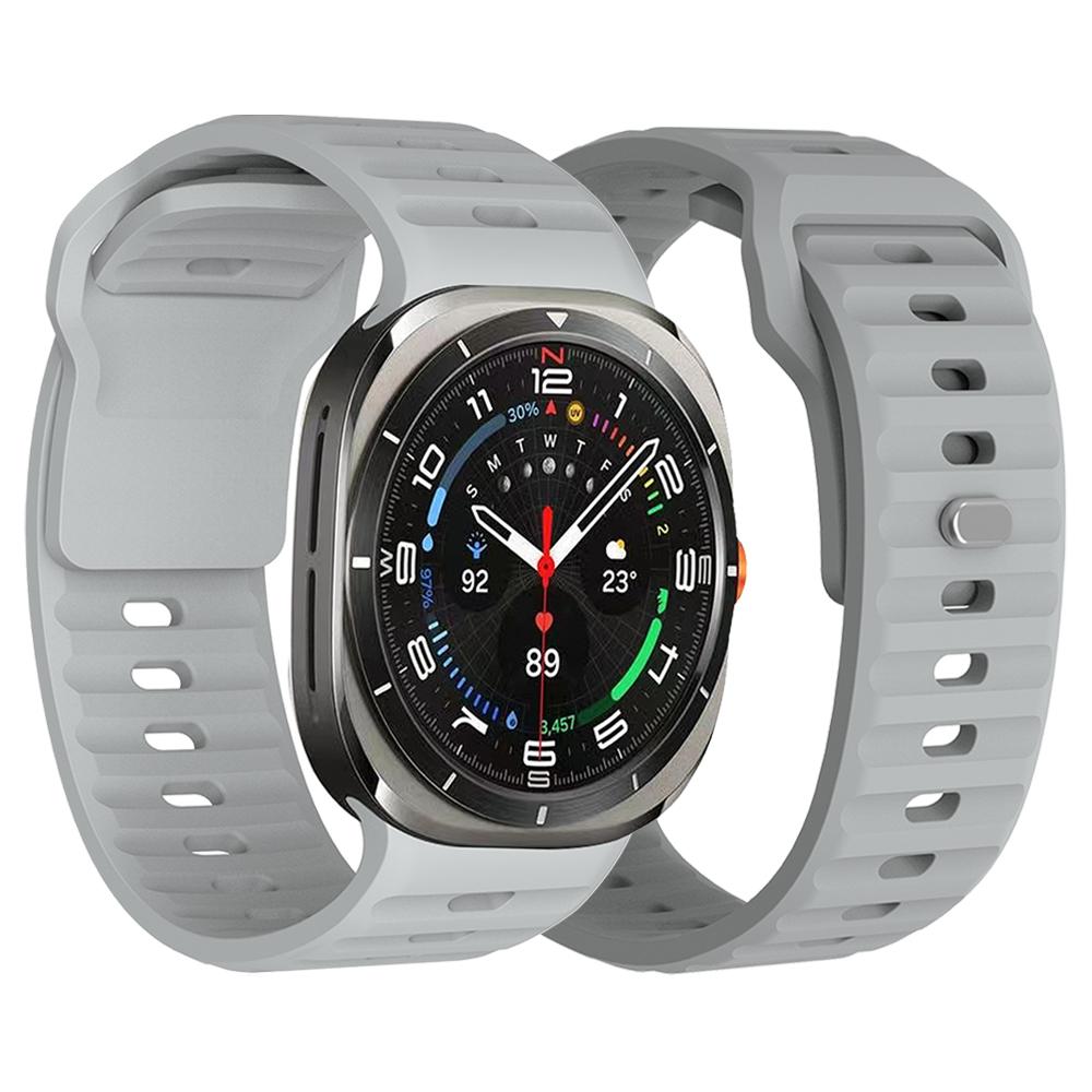 Спортивный мягкий силиконовый ремешок для Samsung Galaxy Watch Ultra Браслет для Galaxy Watch Ultra 47 мм Аксессуары для ремешка часов