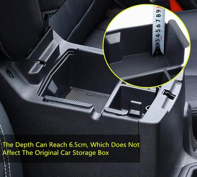 Органайзер-контейнер для хранения в подлокотник для Jeep Wrangler JL Gladiator JT 2018-2025 Аксессуары для интерьера автомобиля