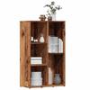 VidaXL Bookcase Old Wood 45x25x80 Cm Engineered Wood, Bookcase, Storage Cabinet, Storage Rack, 855780