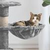 Thick Plush Hanging Cat Nest Soft Plush Cat Basket Basketball Net Cat Sleeper Climbing Frame