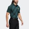 Adidas Polo Shirts Men's Dark Green Stand Collar Moderate Other HF9040